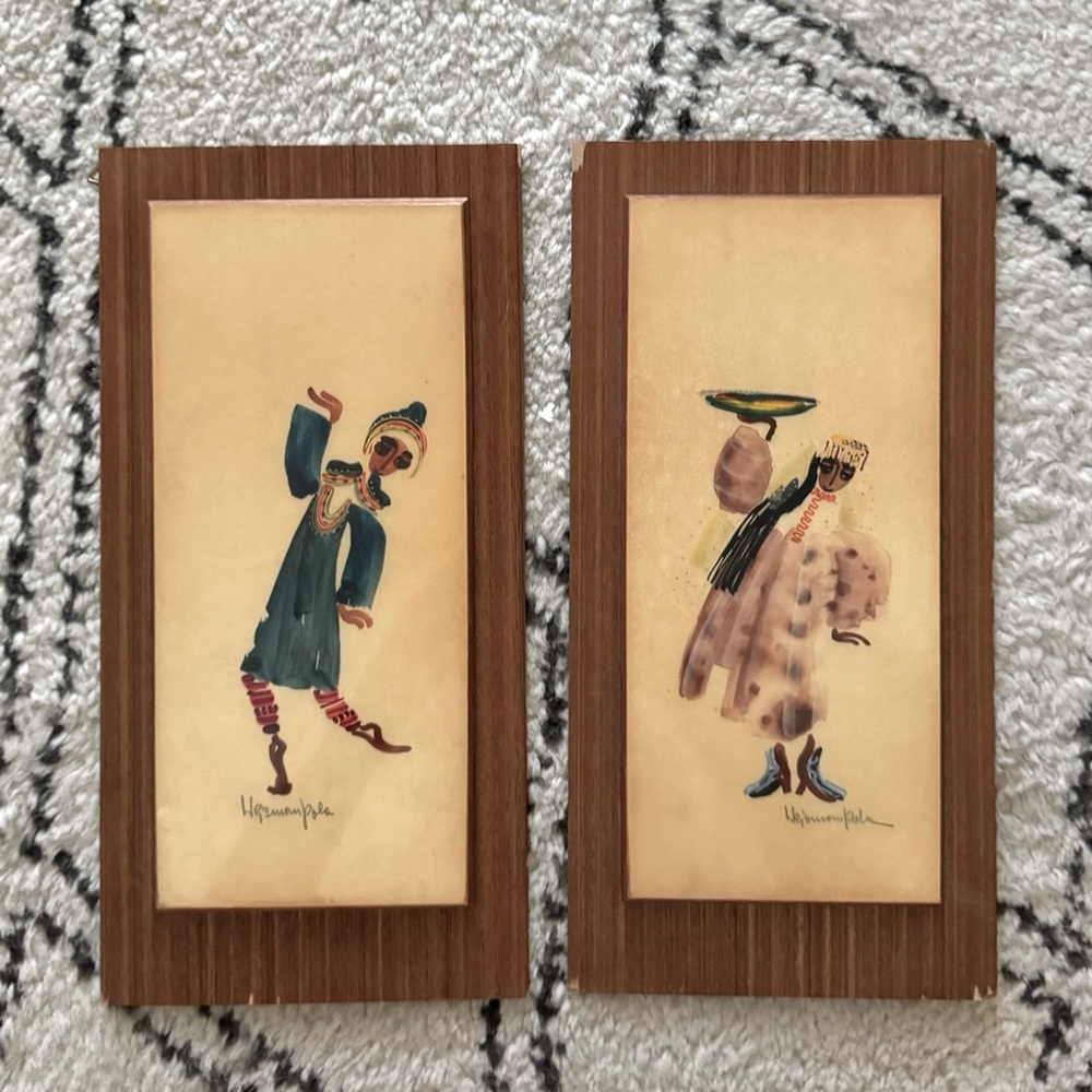 Pola Weizman “Israel Types” Original Art